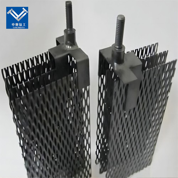 Titanium Anode for Swimming Pool Disinfection in Maintenance-Free Applications for Household Salt Chlorinators